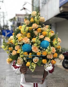 Giỏ hoa 2114