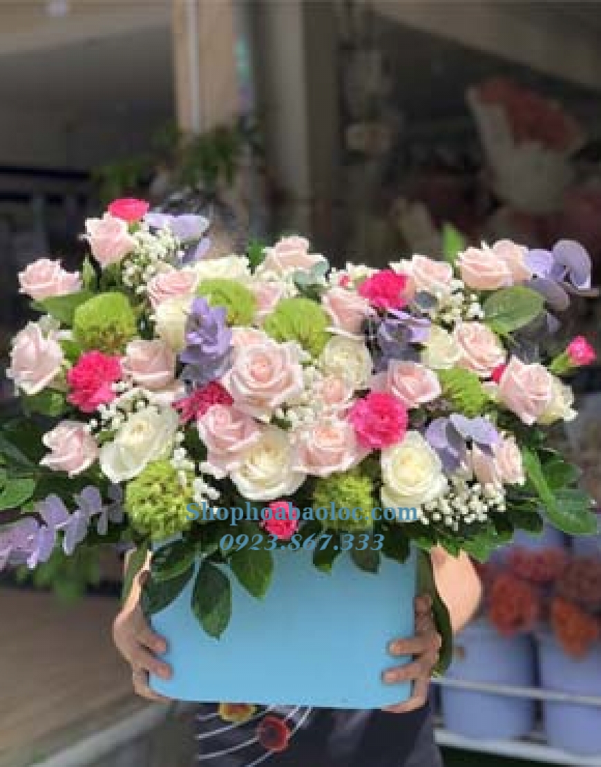 Giỏ hoa 2117
