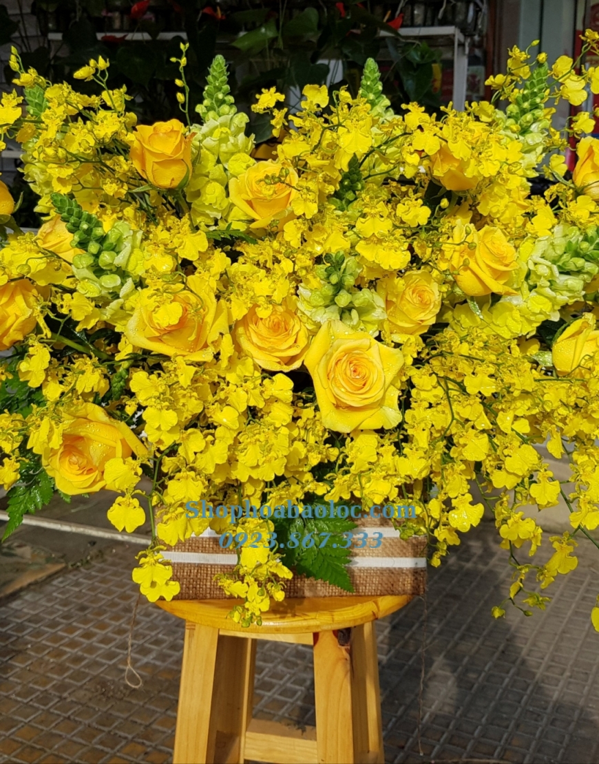 Giỏ hoa 2013